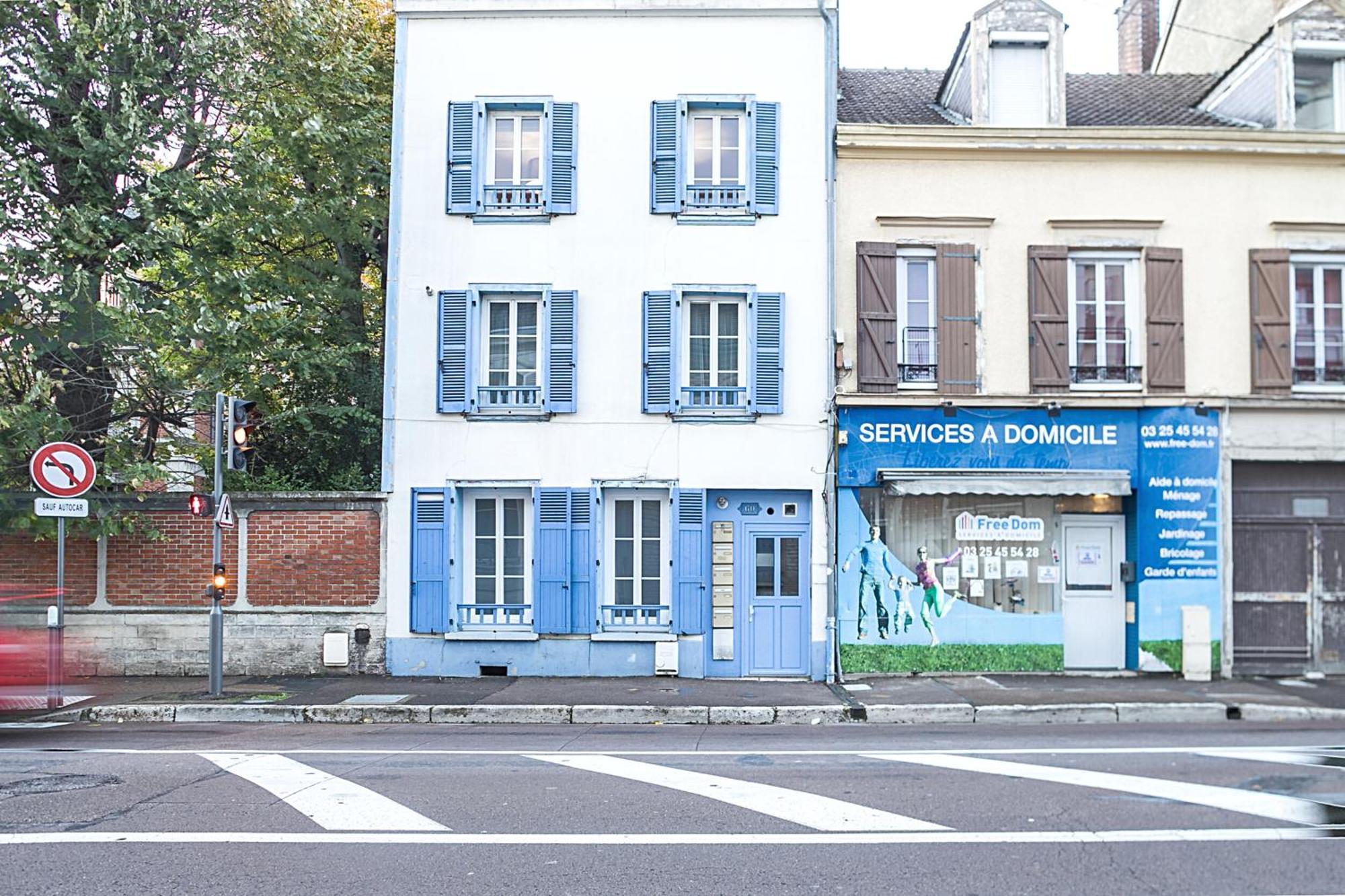 Le Duplex Pasteur - 5 Min Hypercentre - Ideal Groupe - Parking Gratuit Troyes Dış mekan fotoğraf